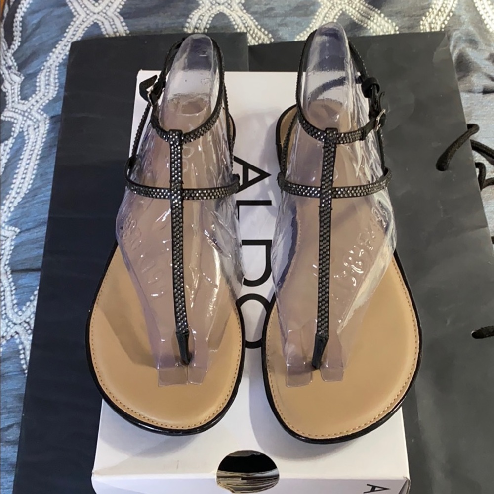 Aldo sandals black